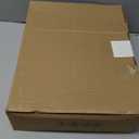 BEAHOT Ceramic Vases Set of 6, White Contemporary Decorative Flower Vases, Modern Design for Living Room