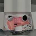 Karaoke Machine,Portable Bluetooth Speaker with 2 Wireless Microphone for Adults & Kids with LED Lights, Karaoke Microphone with PA System Supports USB/TF/AUX,Gift for Party (Pink)