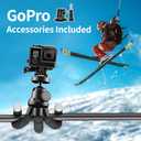Aureday Phone Tripod, Flexible Tripod for iPhone and Android Cell Phone, Come with Wireless Remote and Clip for Video Recording/Vlogging/Selfie