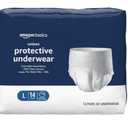 AUnisex Protective Underwear with Odor Control, Overnight Absorbency, Large, 56 Count (4 Packs of 14)