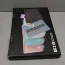 Wireless Keyboard and Mouse Combo - Full-Sized Ergonomic Keyboard with Wrist Rest, Phone Holder, Sleep Mode, 2.4G Quiet Keyboard for PC Laptop, Complete Work Setup for Office or Home -Trueque KM23 (1 Pack, Black)