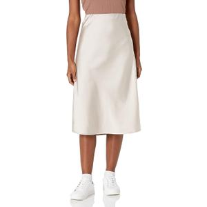 The Drop Women's Maya Silky Slip Skirt (Medium)