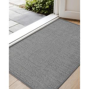 Color&Geometry Door Mat 2'4"x8' Runner Rug with Rubber Backing, Non Slip Washable Hallway Rug, Carpet Runners for Hallway Living Room Bedroom, Beige (Rolled-up NO Creases) (Light Grey) Color&Geometry Door Mat 2'4"x8' Runner Rug with Rubber Backing, Non Slip Washable Hallway Rug, Carpet Runners for Hallway Living Room Bedroom, Beige (Rolled-up NO Creases) (Light Grey)
