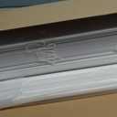 LazBlinds 2-inch Cordless Faux Wood Blinds with Royal Valance, Room Darkening Horizontal Window Blinds, Inside Mount Blinds for Windows - Fit for Window 27" W x 36" H - White
