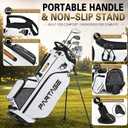 14 Way Golf Stand Bag, Lightweight Golf Bag, Full-Length Dividers