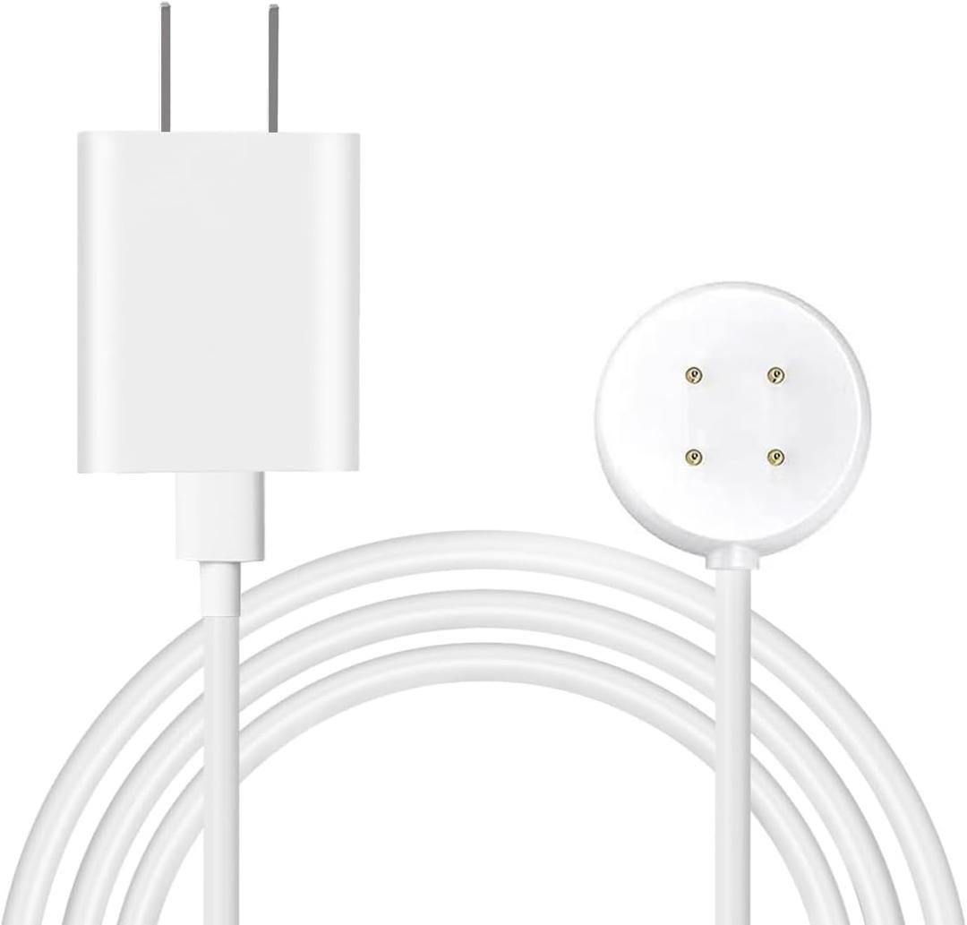 20W Fast Wall Magnetic Charger for Google Pixel Watch 3/2 Smartwatch Charger, Replacement Google Fitbit Sense/Sense 2/Versa 3/Versa 4/Ace LTE Smartwatch Charging Cable USB-C Magnetic Charging Cord