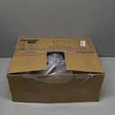 LEDIARY 24 Inch Ceiling Fans with Lights and Remote, Modern Dimmable Low Profile Ceiling Fan, White Flush Mount Ceiling Fan with 3 CCT and 6 Speeds