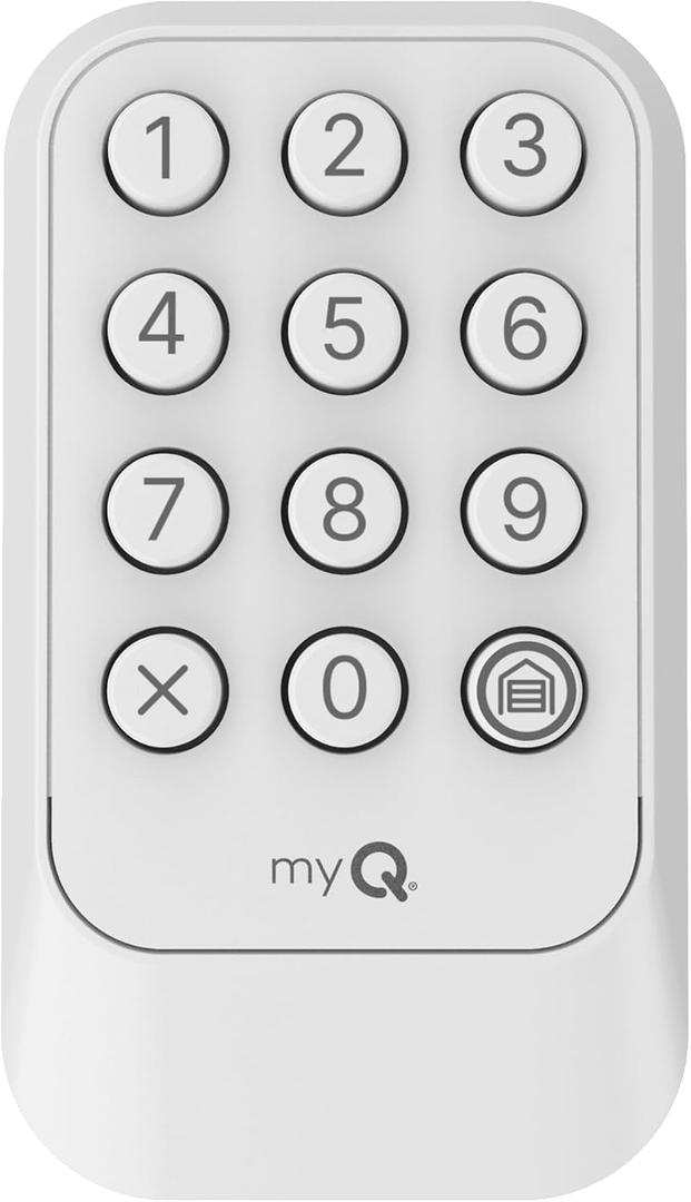 Chamberlain Genuine myQ Garage Door Opener Keypad Wireless Exterior Keyless Entry, Secure Pin Access, Weather Resistant Works with Chamberlain, LiftMaster & Craftsman Openers