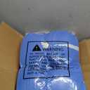 Chunky Yarn for Hand Knitting Soft Jumbo Bulky Fluffy Chenille Yarn for Crocheting Blanket Scarf DIY 8 Pack (Blue, 28yds, 8 Ounces Each)