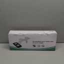 SAMODRA Bidet Attachment, Non-Electric Cold Water Bidet Toilet Seat Attachment with Pressure Controls, Retractable Self-Cleaning Dual Nozzles for Frontal & Rear Wash - White