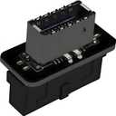 USB 3.2 Gen 1 to USB 3.2 Gen 2 Header Adapter Front Panel Connector Motherboard 19Pin USB 3.0 to Type-E/USB C