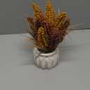 Holiday Home Harvest Floral In White Vase, 1 Ct  