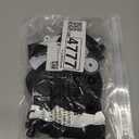 YAODHAOD Dog Shoes for Winter, Dog Boots & Paw Protectors, Fleece Warm Snow Booties for Puppy with Reflective Strip Anti-Slip Rubber Sole for Small Medium Size Dogs, Size 5: 1.9"x1.5" (L*W), Black