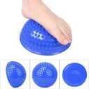 Exercise Balance Training Foot Massage Balls Stress Relief Yoga Massage Ball Semicircle for Relax Nervous Yoga Skills Physical Training Massage Ball(Blue)