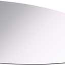 ReYee Mirror Glass fit for 2008-2012 Chevy Malibu LS, LT 2007-2009 Saturn Aura Passenger Right Side Mirror Glass RH No Backing Plate Convex Including Adhesive