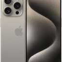Apple iPhone 15 Pro Max, 512GB, Natural Titanium - Unlocked (Renewed)