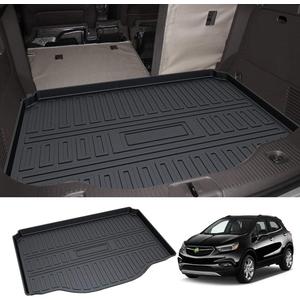 Powerty Trunk Mat for Buick Encore 2013-2022/Chevrolet Trax 2014-2023 Accessories Cargo Mats TPO All Weather Cargo Liner Heavy-Duty Trunk Liners