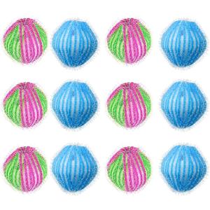 Pet Hair Remover for Laundry,12Pcs Reusable Laundry Lint Remover, Effective Washing Balls for Cat Dog Pet Fur Remover