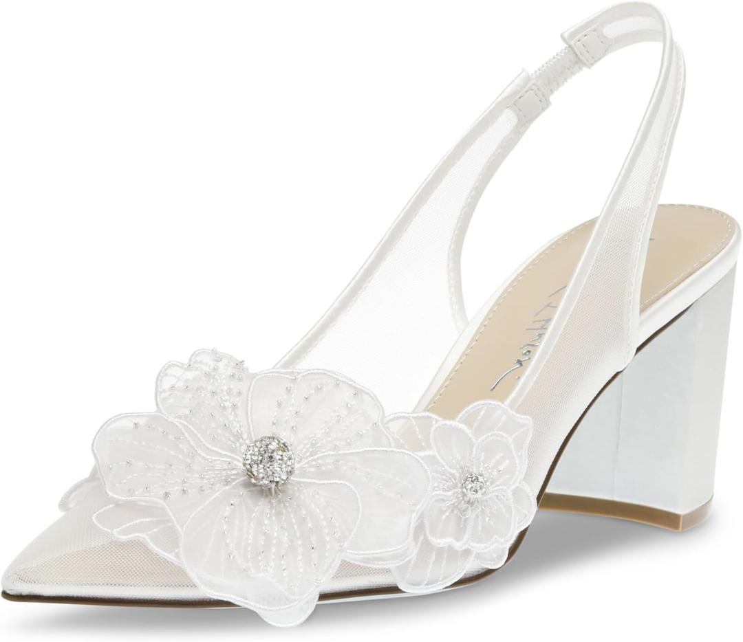 Betsey Johnson Womens Petra (6.5, Ivory)