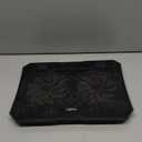 KeiBn Laptop Cooling Pad, Gaming Laptop Cooler 2 Fans for 10-15.6 Inch Laptops, 5 Height Stands, 2 USB Ports (S039)