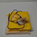 Heating Brooder Plate for Chicks Ducklings, Adjustable Brooder House for Keeping Poultry Warm(Yellow)