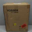 Air Mattress Queen with Built in Pump,18'' Inflatable Mattress 2 Mins Self-Inflation/Deflation,Thicker Blow up Mattress Leak-Proof,Flocked Top Air Bed with Storage Bag for Home, Camping & Guests (Grey)