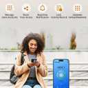 Philips Wi-Fi Smart Lock with Handle, Keyless Entry Keypad Door Lock with Handle, Front Door Deadbolt Set with WiFi Gateway, App Control, Fingerprint Unlock, PIN Code Unlock, Auto Locking