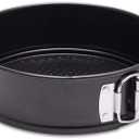 HIWARE 10 Inch Non-stick Springform Pan with Removable Bottom/Leakproof Cheesecake Pan