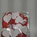 150 Heart Felt Stickers - 1.4inch Stitched Heart Shape Stickers - Valentine's Day Wedding Party Decor DIY Crafts Supplies (Red)