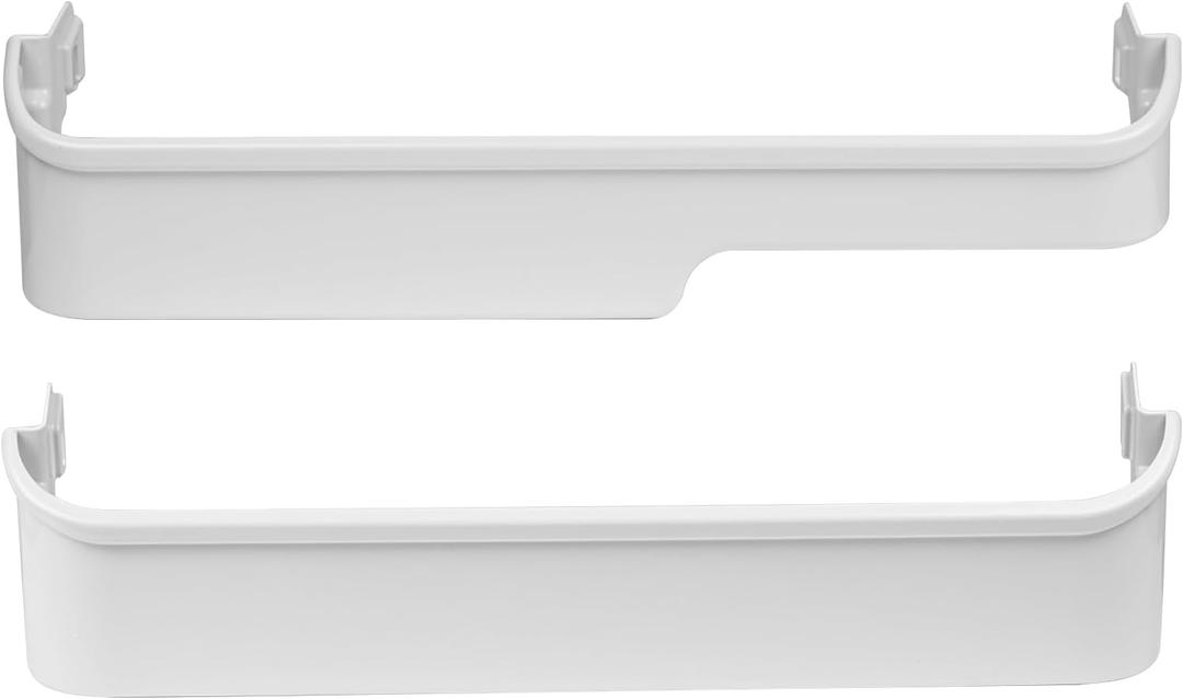240337901 (MIDDLE) & 240338101 (BOTTOM) Door Shelf Bin Racks Compatible with Frigidaire Refrigerator