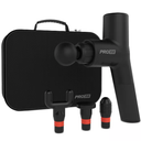 PROfit Percussion Muscle Massage Gun, Rechargeable Deep Tissue Full-Body Massager with Multiple Attachments