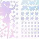 Fairy Stars and Butterfly Glow Sticker Kids Room Decoration Luminous Wall Sticker Decal Unisex His Her Bedroom DIY Home Decor
