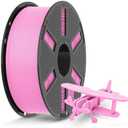 JAYO High Speed Matte PETG Filament 1.75mm, 1.1kg Reusable Spool, Pink | Fast Printing 30-600mm/s, High Toughness, Impact Resistance, Matte Finish, Most FDM 3D Printers