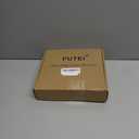 FUTEI Dark Brown Chenille Throw Pillow Covers 20x20 Inch Set of 2,Soft Wide Chevron Textured Cushion Case,Farmhouse Home Decor for Couch Bed Living Room