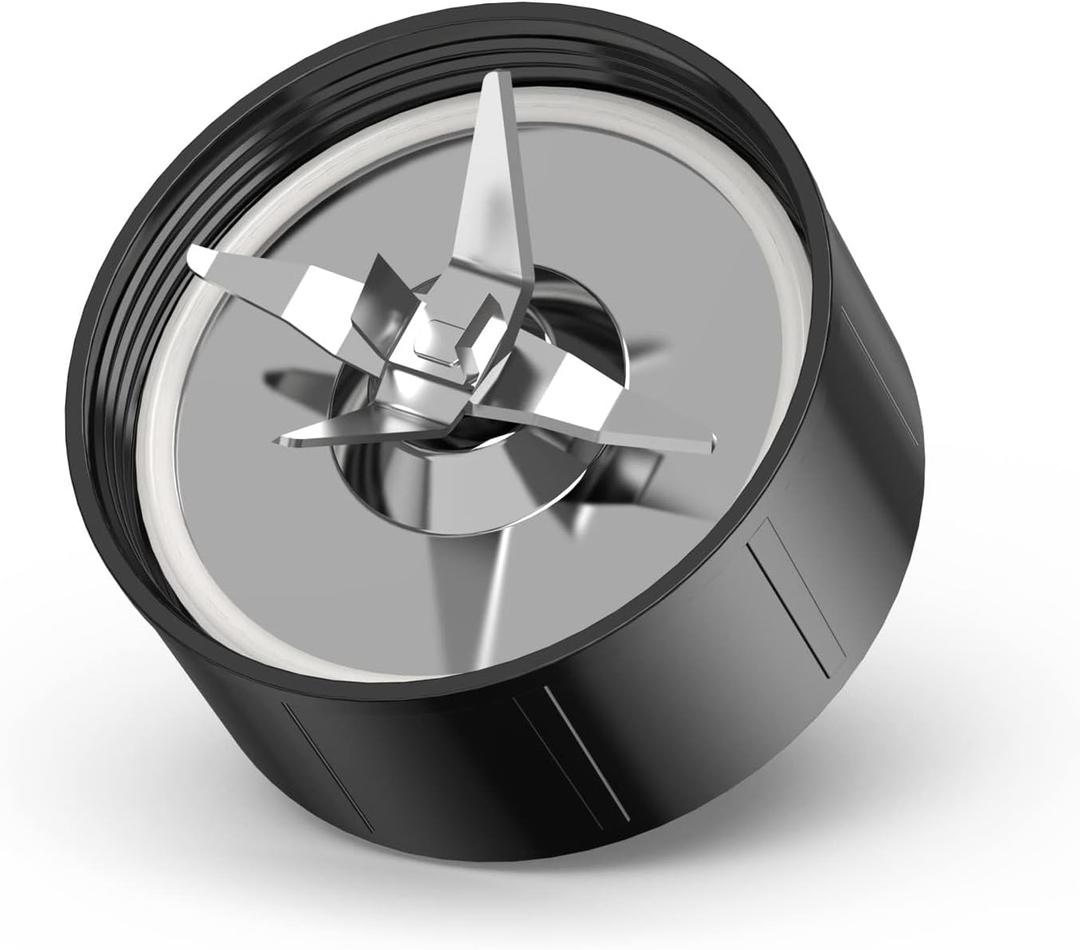 Cross Blades Replacement 6-leaf Compatible with KOIOS Blender BL337B BL219B BL328B BL319B 900W With Gaskets Blending Blade Replacement Blender Part