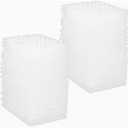 Bubble Pouches Wrap, Clear Not Self-Seal Bubble Out Bags with Double Walled Cushioning, Ideal for Packing, Shipping, Storage, Moving (100PCS-3x4Inches)