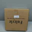 Round Side Table, Small Drink Table for Small Spaces, Modern Accent End Table Nightstand with Solid Wood Leg for Living Room, Bedroom, Corners, and Office (White)