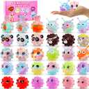 30 Pack Animal Pop Balls Party Favors for Kids,3D Pop Balls Fidget Toys,Birthday Gifts for Boys & Girls,Goodie Bag Stuffers,Pinata Stuffers Filler,Carnival Prizes,Treasure Box Toys,Kids Prizes
