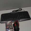 Redragon S101 Gaming Keyboard, M601 Mouse, RGB Backlit Gaming Keyboard, Programmable Backlit Mouse, Value Combo Set [New Version] (Black)