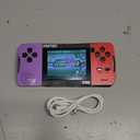 Retro Handheld Games for Kids, Built-in 216 Video Games, Rechargeable, 3.2 Inch Screen Portable Handheld Game Console, Travel-Friendly Arcade Toy Gift, Birthday & Holiday Present for Kids 4-8 (Purplered)