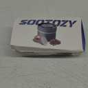 Reusable Pods Kit for Nespresso Vertuo, Refillable Coffee Pods with 100pcs Aluminum Covers Foil Seals Lids for VertuoLine Capsules, Compatible for VertuoPlus Espresso Machine (Pods not included)