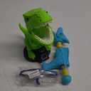 Dinosaur Shooting Boy Toys for Kids Age 3 4 5 6 7 8 - Moveable Shooting Game with Scoreboard, Light and Sound, 12 Foam Balls, Boy Toddler Toys 5-7 6-8 8-10, Competition Game Gifts (Green)