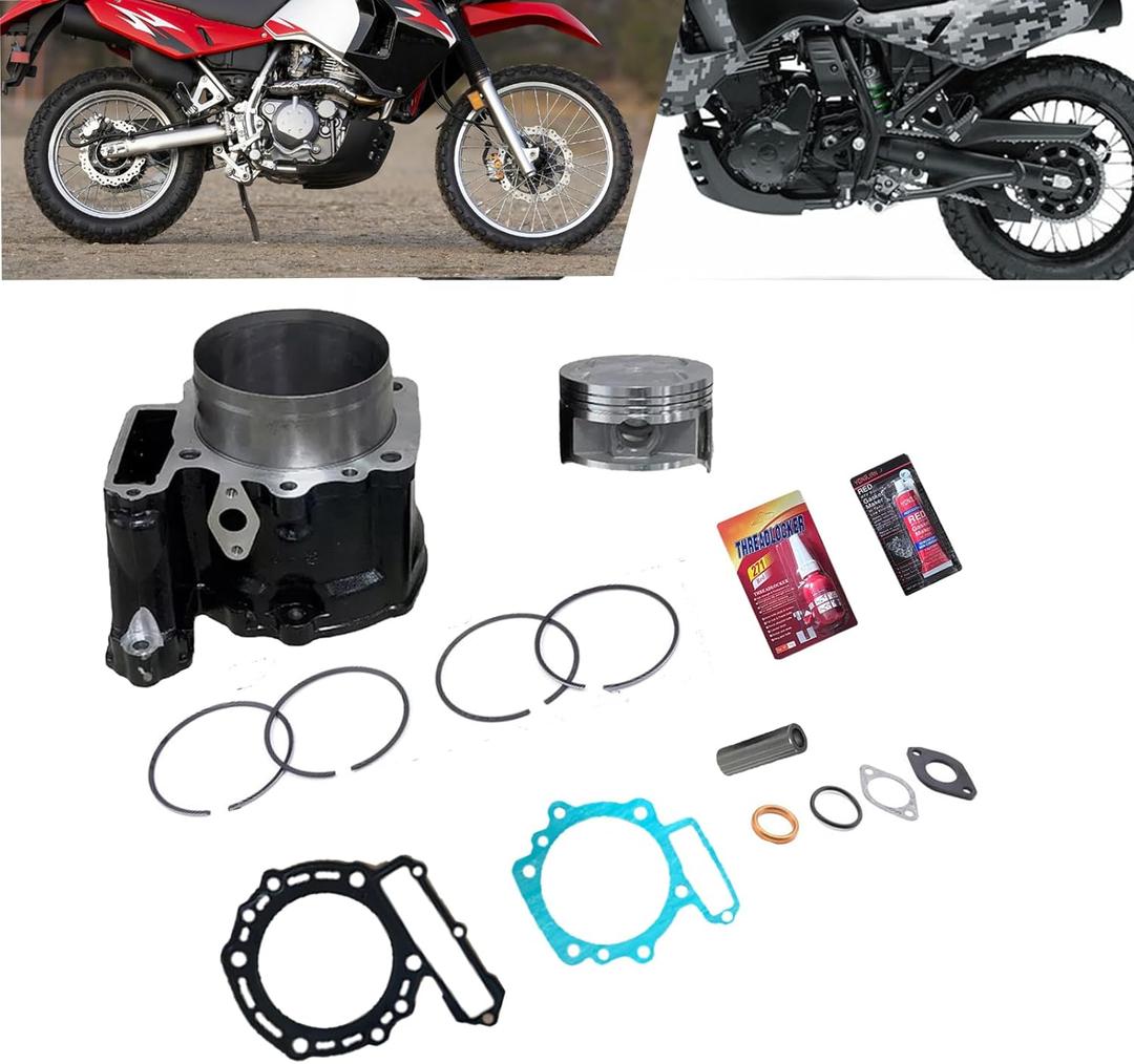 Motorcycle cylinder Parts 100mm Bore 4 Stroke Kit Fit for KLR 650 1987-2018