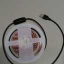 UV Light Strip USB UV Black Light Strip DC5V 390nm-400nm 6.56FT/2M SMD 3528 120LEDs IP65 Waterproof Super Bright LED Strip Lights, for Fluorescent Dance Party Body Paint Stage Lighting (USB+Switch)