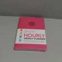 GoGirl Weekly Schedule Planner  Hourly Work & Life Planner with Time Slots  Vertical Agenda Organizer for Daily Productivity, A5 (Hot Pink) (A5 (5.8'' x 8.3''))