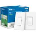 TP-Link Tapo Matter Smart Dimmer Switch: Voice Control w/Siri, Alexa & Google Assistant, UL Certified, Timer & Schedule, Easy Guided Install, Neutral Wire Required, Single Pole, Tapo S505D(2-Pack)