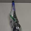 Ice Scraper and Snow Brush for Car, Lightweight 7" Brush Head & 33.5" Extendable Handle for Quick Windshield and Window Cleaning on SUV, Truck, Auto (Blue)