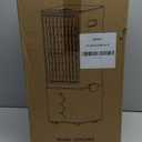 Evaporative Air Cooler w/ 4 Modes & 3 Speeds, Waterless Alert, 2.4-Gal Tank for 20H Cooling, 12H Timer, 20FT Remote, 70 Auto Swing Windowless Air Conditioner, Portable AC Unit for Bedroom