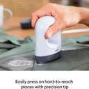 Cricut EasyPress Mini LT - Blue - Mini Heat Press for Pressing Shoes, Baby Clothes, T-Shirts, & More - Easy to Use with a Single Setting - Precision Tip - Compact & Portable Mini Iron