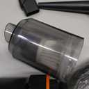 KMM Handheld Car Vacuum Cleaner, 9000PA Vacuum Cleaner & Air Duster, 120W High Power Vacuum Portable Cordless, Hand Held Vacuum Rechargeable with Multi-Nozzles & LED Light for Home, Car, Office (Black & Orange)